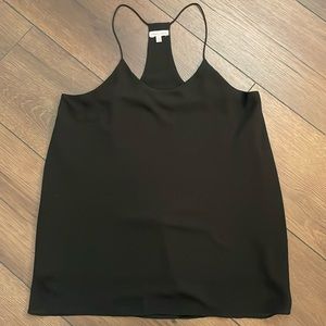 BLACK NAKED ZEBRA SLEEVELESS BLOUSE